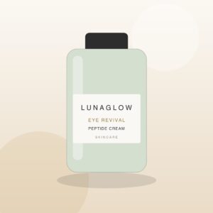 Eye Revival Peptide Cream by LunaGlow Skincare