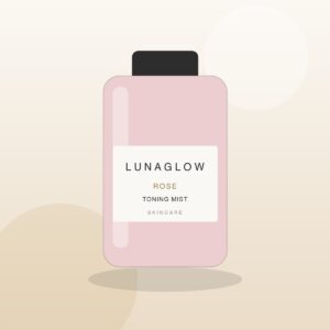 Rose Toning Mist by LunaGlow Skincare
