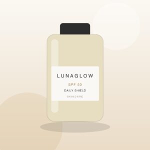 SPF 50 Daily Shield by LunaGlow Skincare